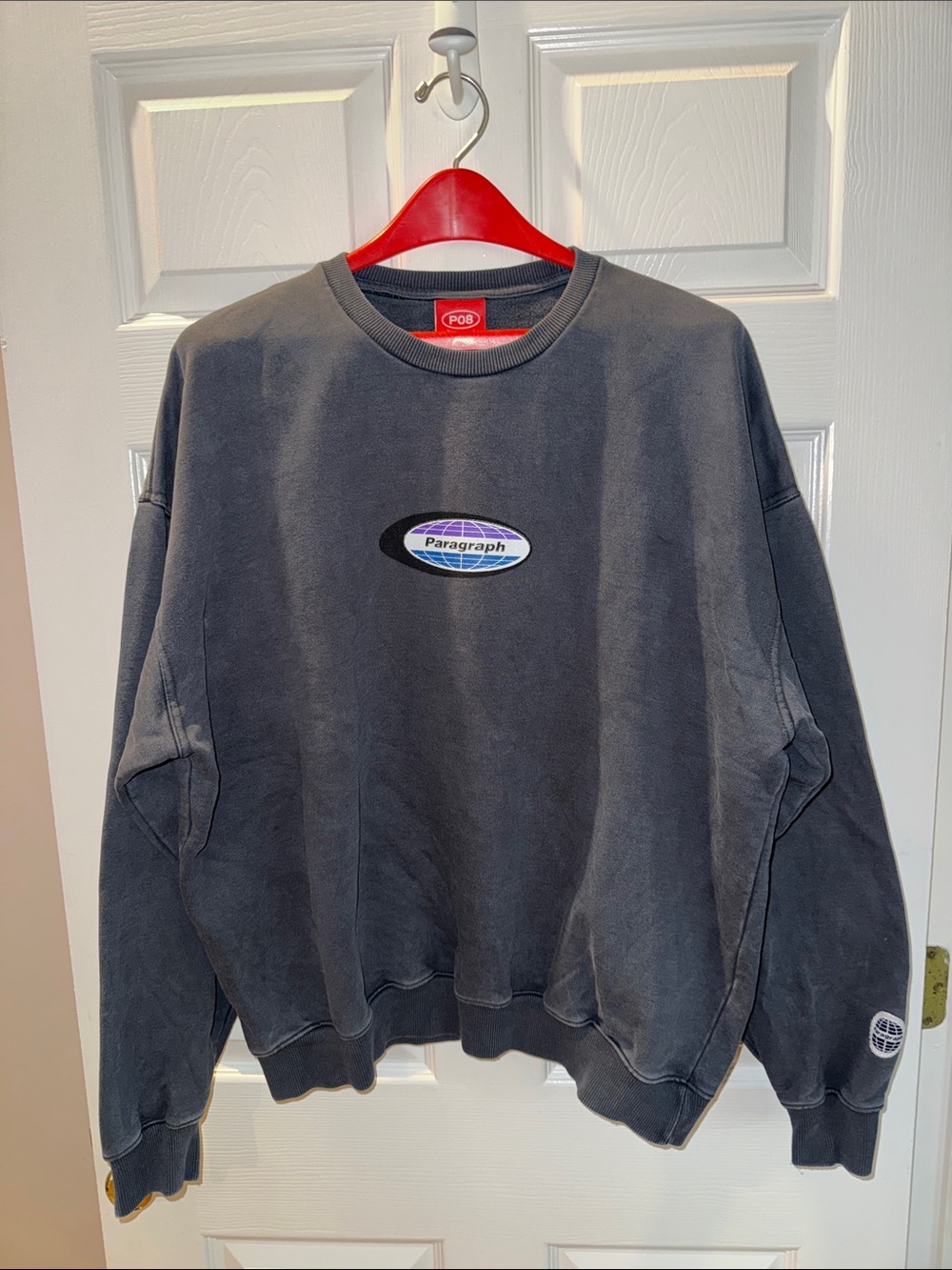 PARAGRAPH Charcoal Crewneck Sweatshirt - Men's